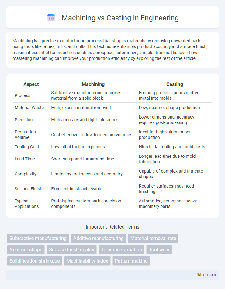 Casting vs Machining in Engineering - What is The Difference?