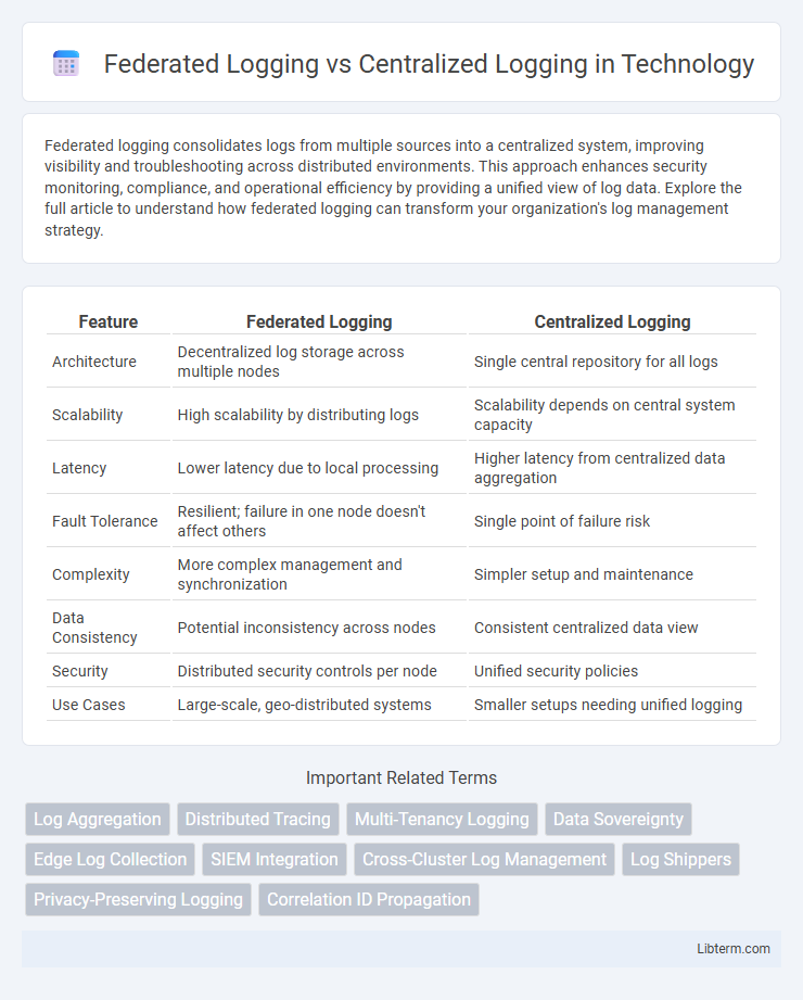 Centralized Logging vs Federated Logging in Technology - What is The Difference?