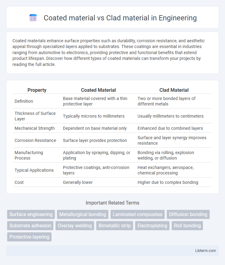 Clad material vs Coated material in Engineering - What is The Difference?