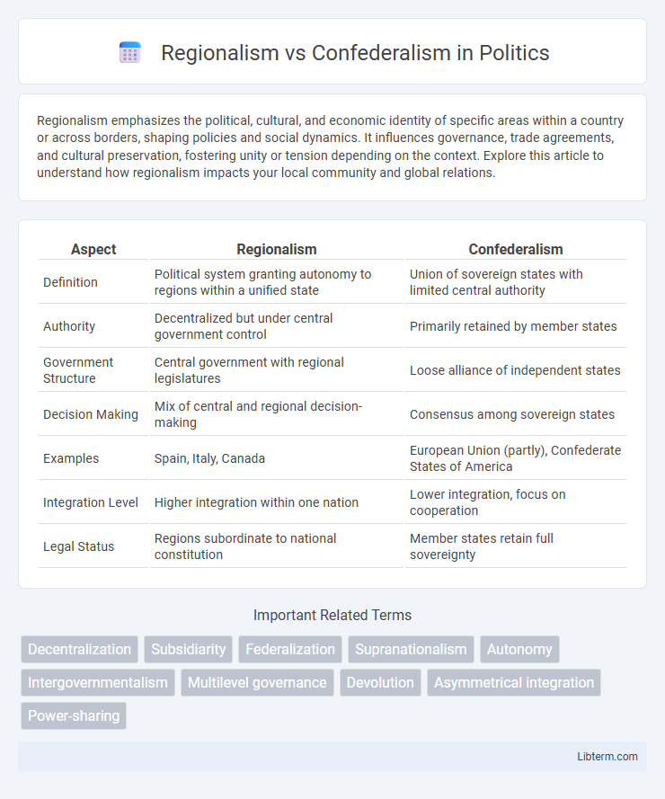 Confederalism vs Regionalism in Politics - What is The Difference?