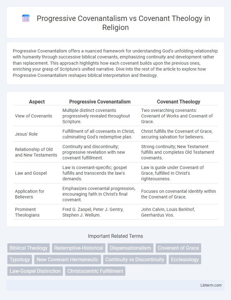 Covenant Theology vs Progressive Covenantalism in Religion - What is The Difference?