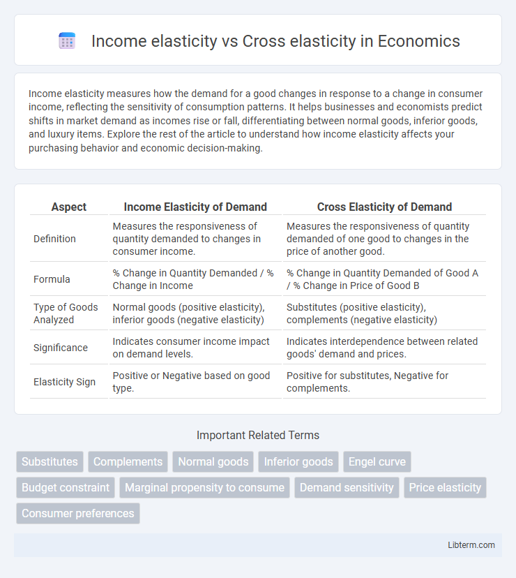 Cross elasticity vs Income elasticity in Economics - What is The Difference?