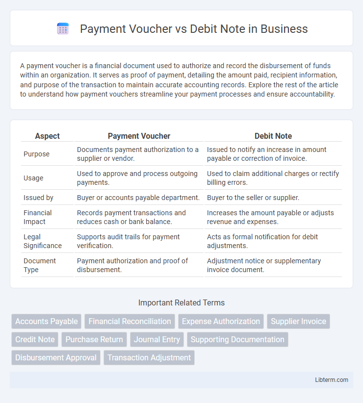 Debit Note vs Payment Voucher in Business - What is The Difference?