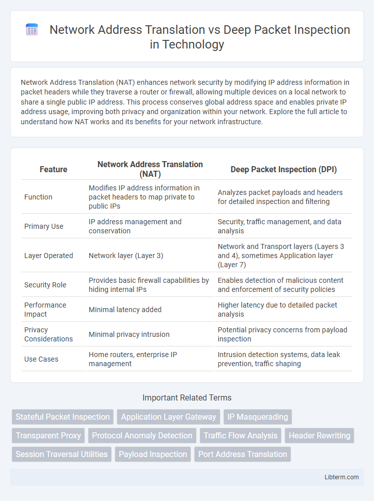 Deep Packet Inspection vs Network Address Translation in Technology - What is The Difference?