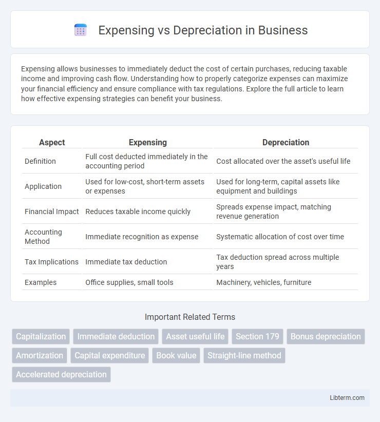 Depreciation vs Expensing in Business - What is The Difference?