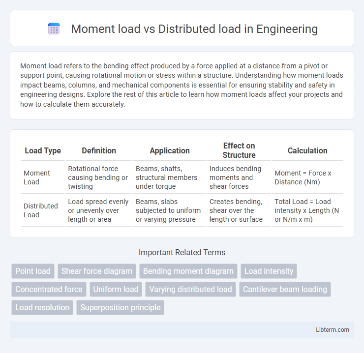 Distributed load vs Moment load in Engineering - What is The Difference?