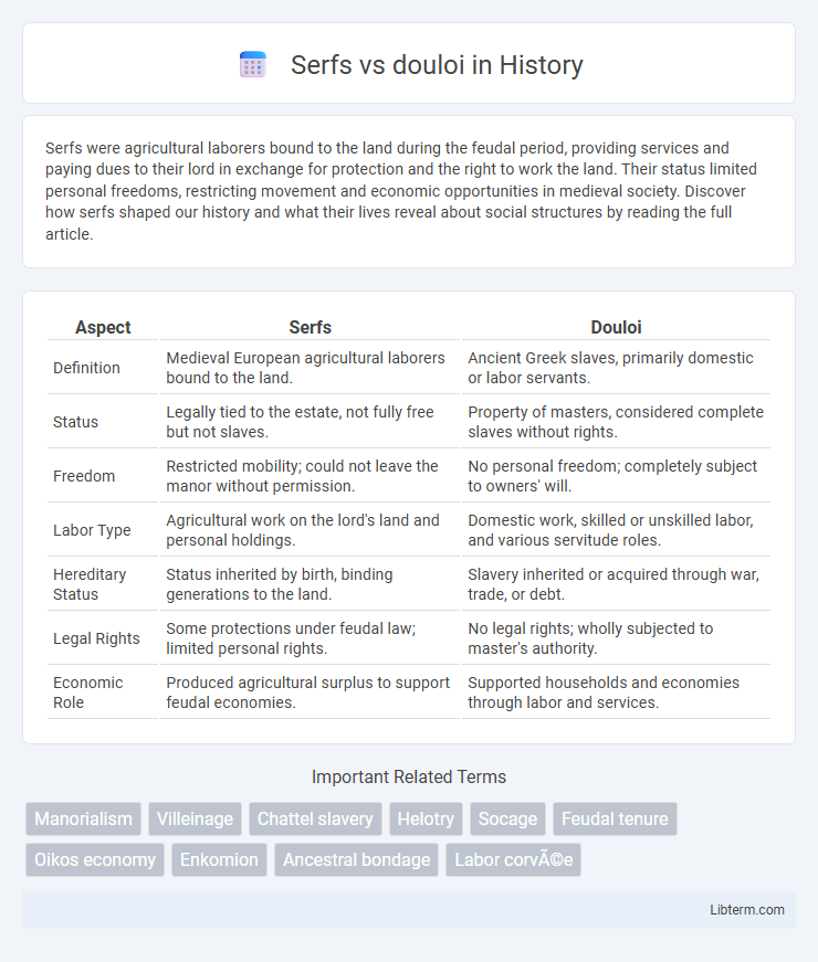 douloi vs Serfs in History - What is The Difference?