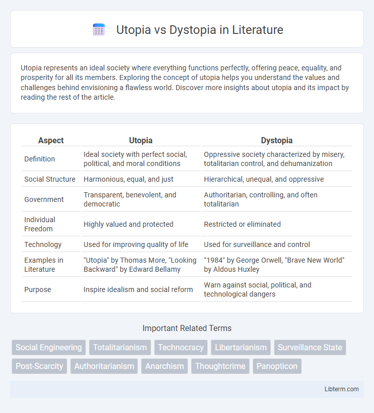 Dystopia vs Utopia in Literature - What is The Difference?