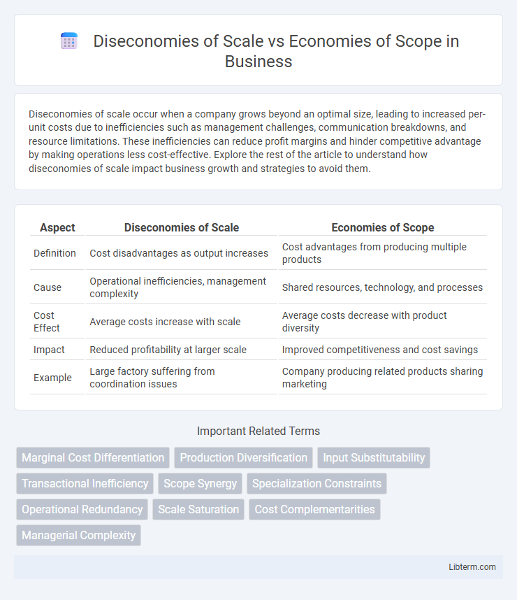 Economies of Scope vs Diseconomies of Scale in Business - What is The Difference?