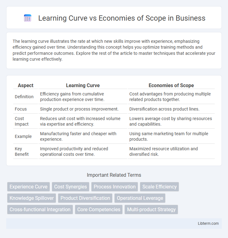 Economies of Scope vs Learning Curve in Business - What is The Difference?