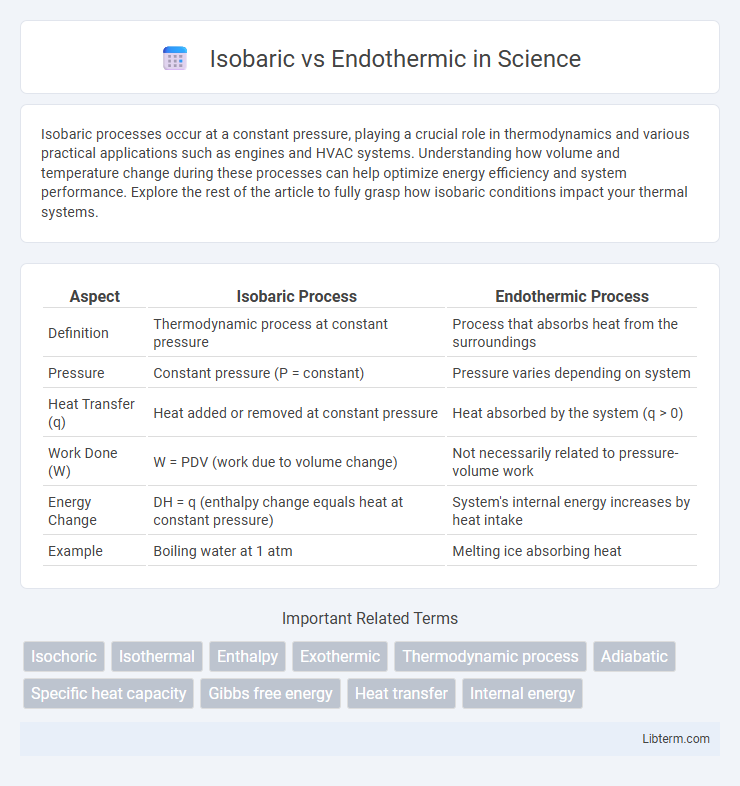 Endothermic vs Isobaric in Science - What is The Difference?