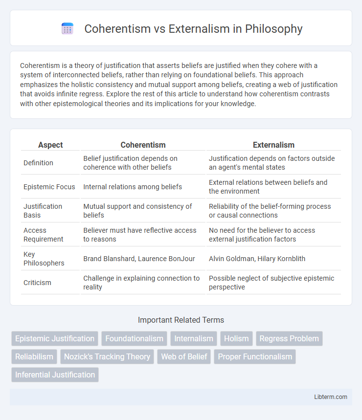 Externalism vs Coherentism in Philosophy - What is The Difference?