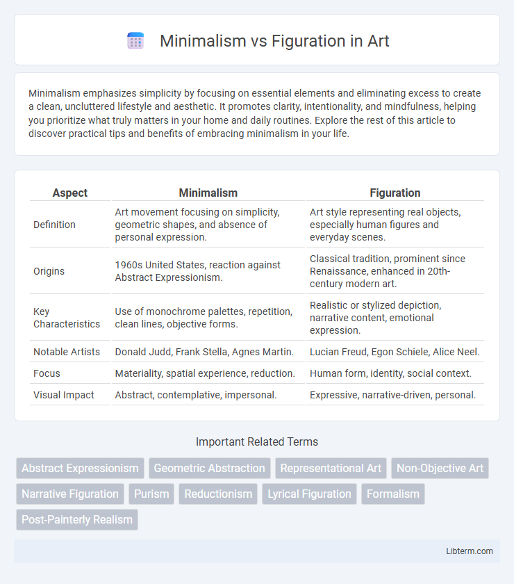 Figuration vs Minimalism in Art - What is The Difference?