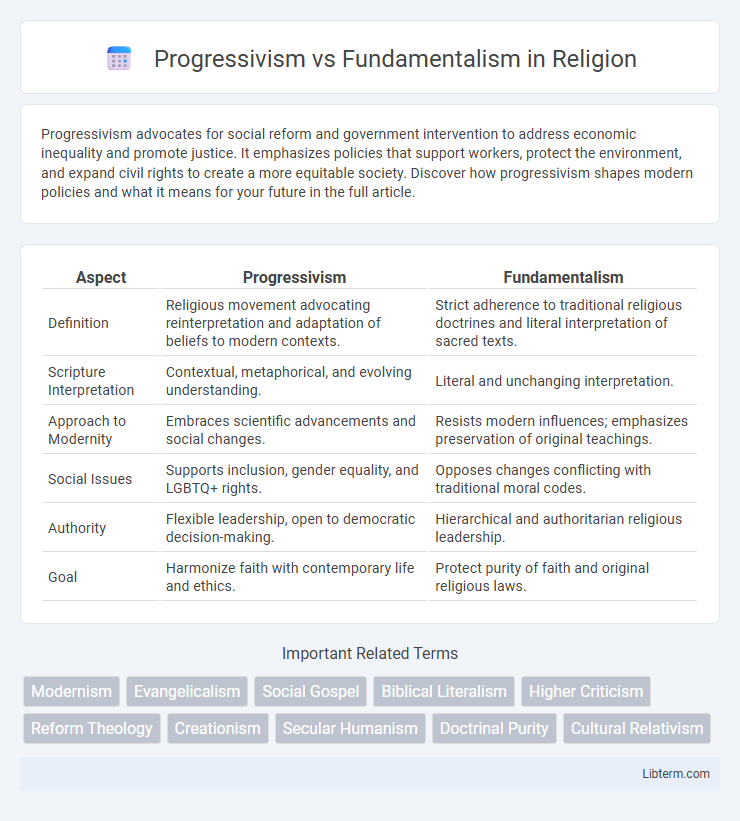 Fundamentalism vs Progressivism in Religion - What is The Difference?