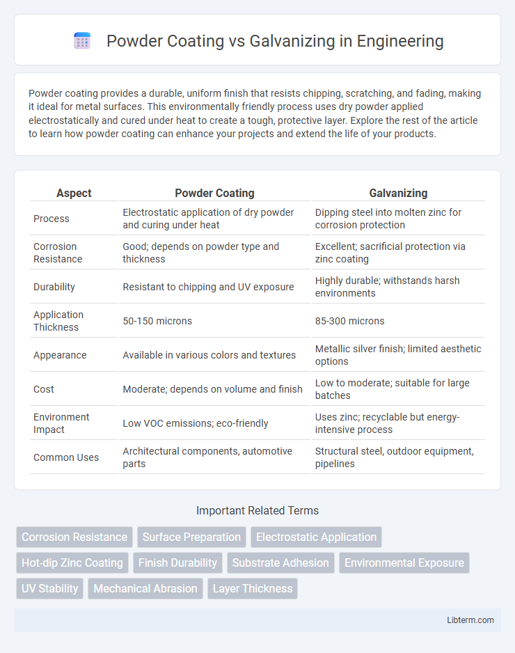 Galvanizing vs Powder Coating in Engineering - What is The Difference?
