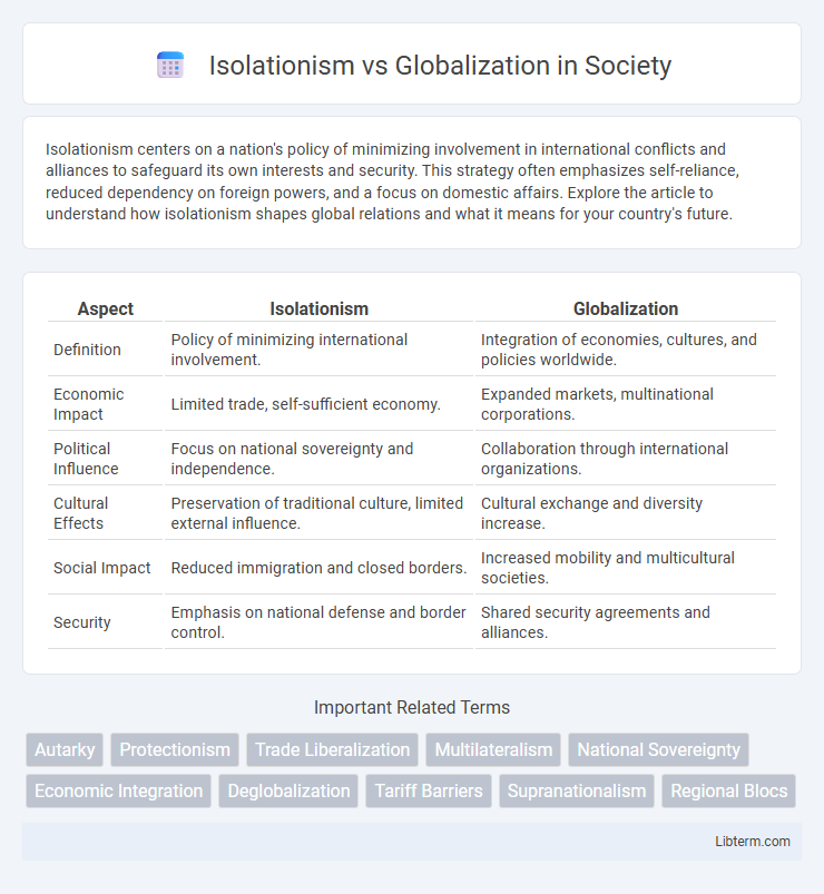 Globalization vs Isolationism in Society - What is The Difference?