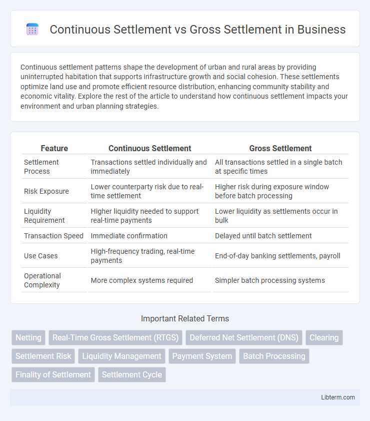 Gross Settlement vs Continuous Settlement in Business - What is The Difference?