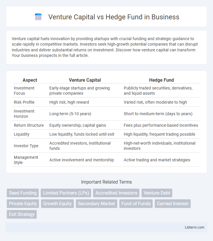 Hedge Fund vs Venture Capital in Business - What is The Difference?