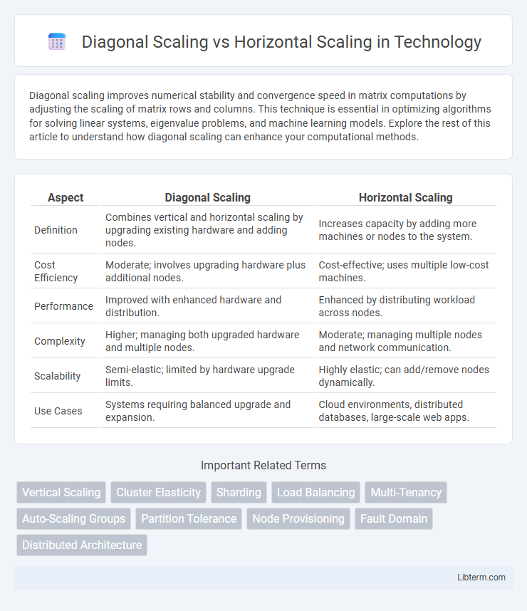 Horizontal Scaling vs Diagonal Scaling in Technology - What is The Difference?