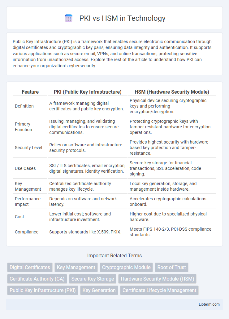 HSM vs PKI in Technology - What is The Difference?