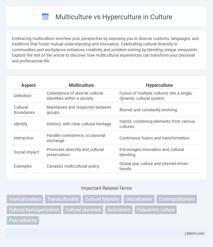 Hyperculture vs Multiculture in Culture - What is The Difference?