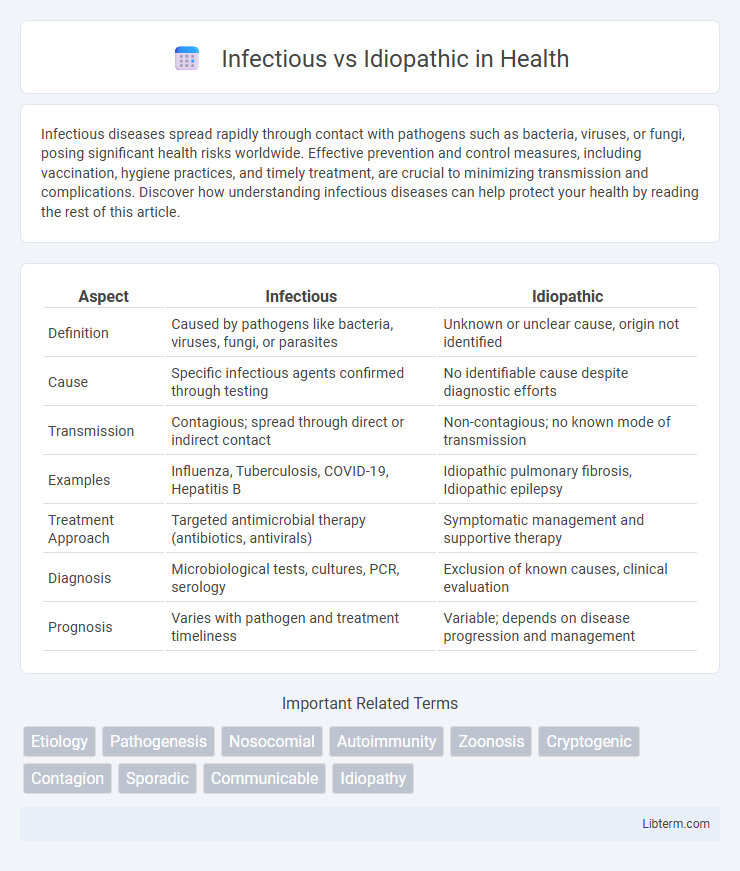 Idiopathic vs Infectious in Health - What is The Difference?