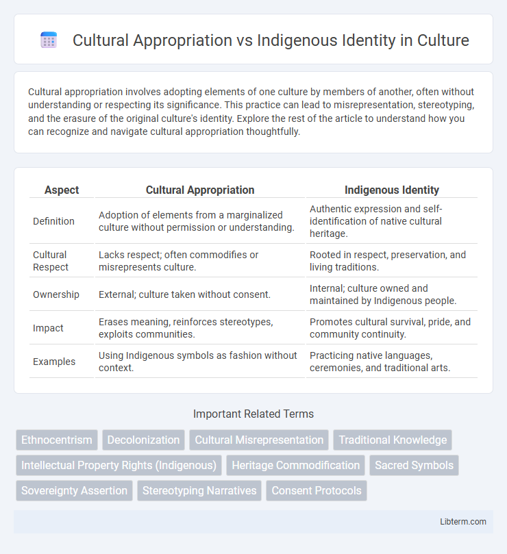Indigenous Identity vs Cultural Appropriation in Culture - What is The Difference?