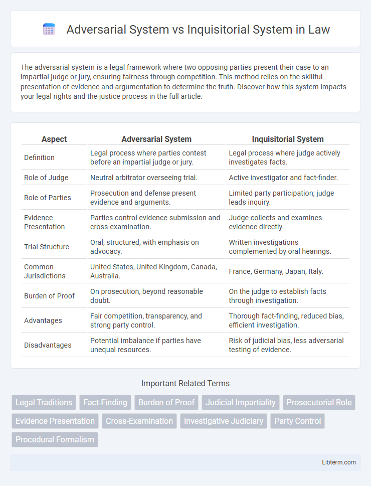 Inquisitorial System vs Adversarial System in Law - What is The Difference?