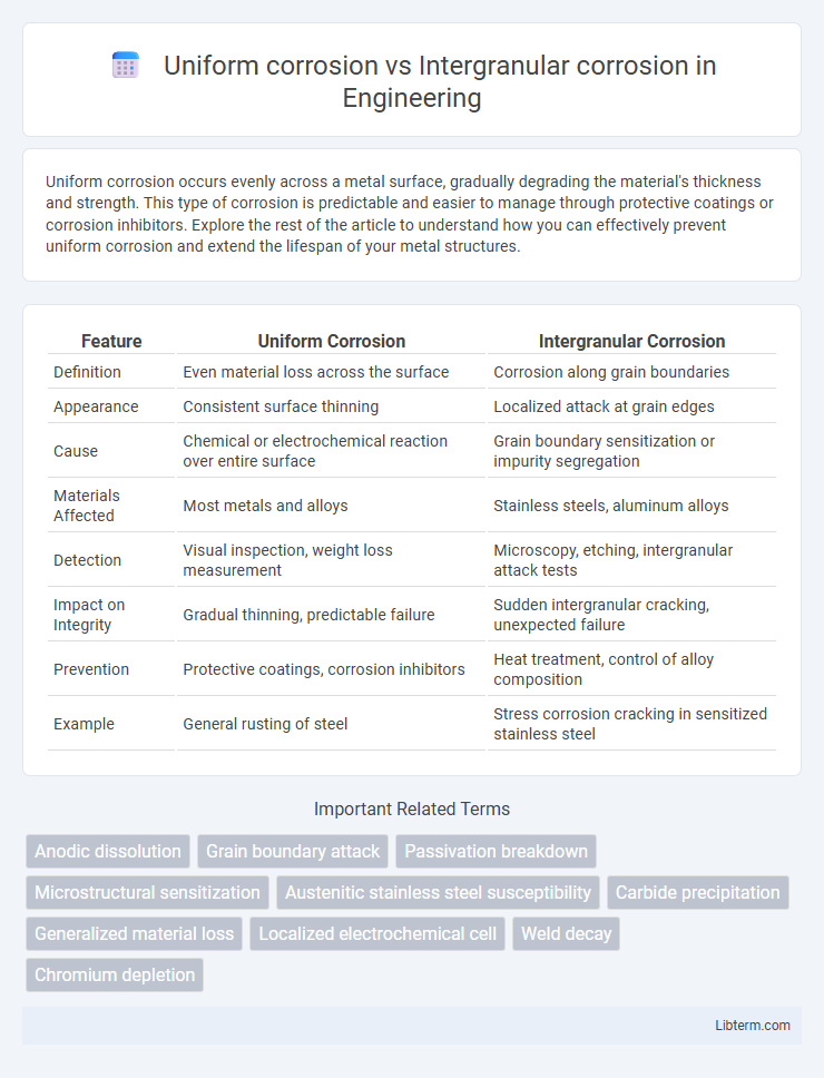 Intergranular corrosion vs Uniform corrosion in Engineering - What is The Difference?