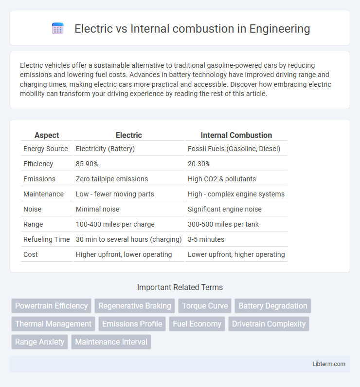 Internal combustion vs Electric in Engineering - What is The Difference?