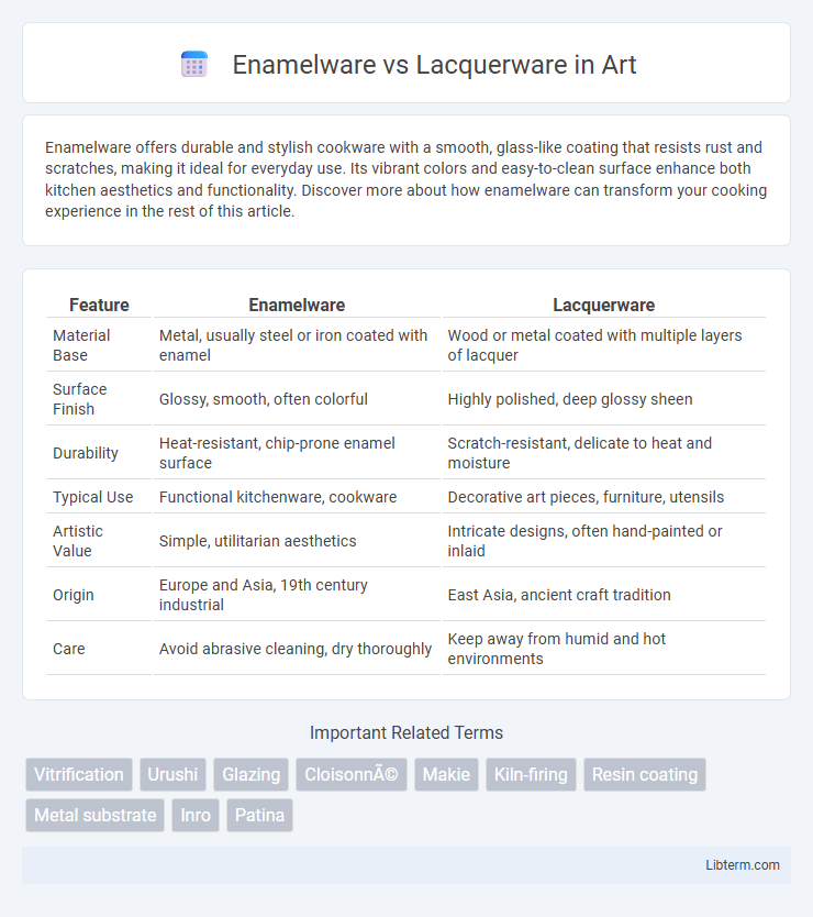 Lacquerware vs Enamelware in Art - What is The Difference?