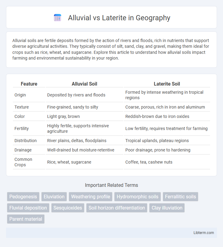 Laterite vs Alluvial in Geography - What is The Difference?