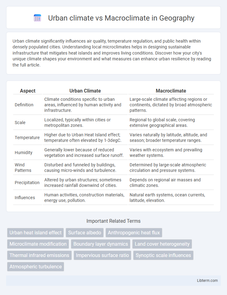 Macroclimate vs Urban climate in Geography - What is The Difference?