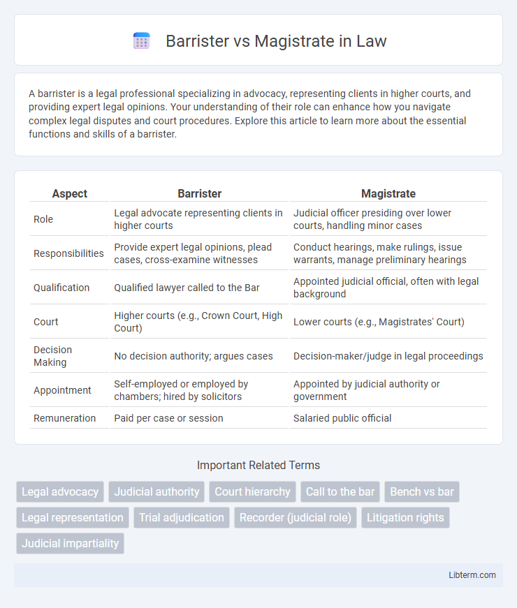 Magistrate vs Barrister in Law - What is The Difference?