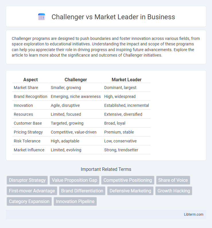 Market Leader vs Challenger in Business - What is The Difference?