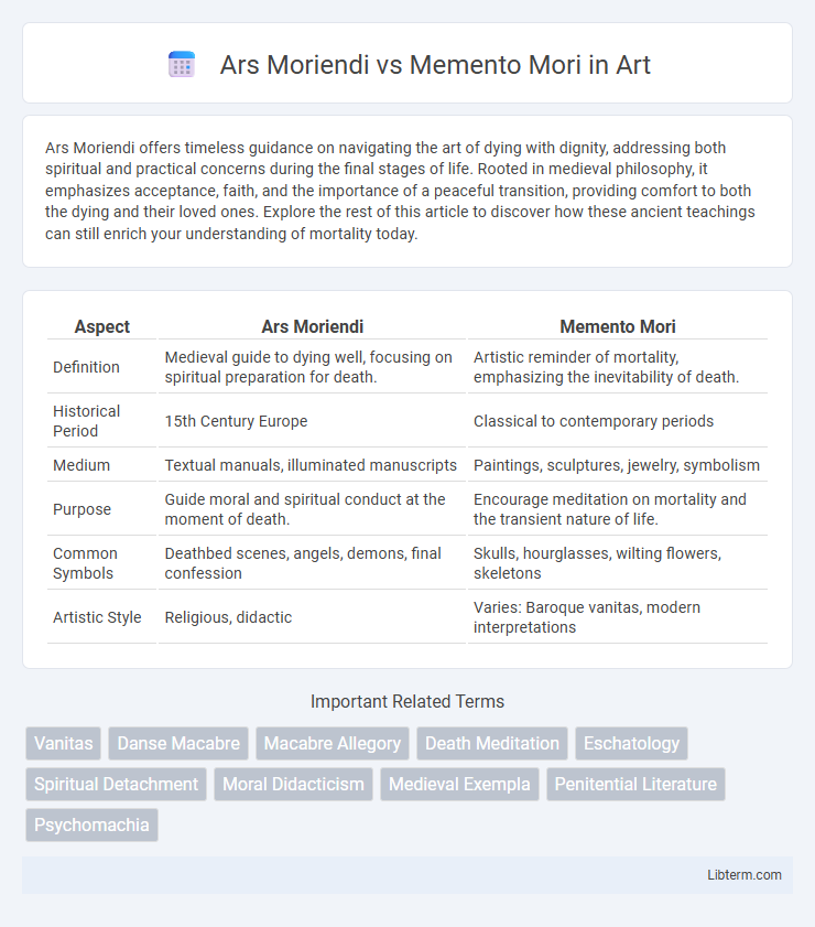 Memento Mori vs Ars Moriendi in Art - What is The Difference?