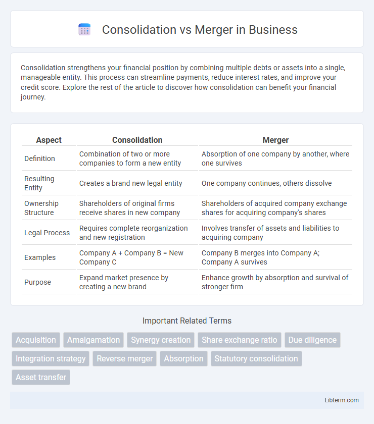 Merger vs Consolidation in Business - What is The Difference?