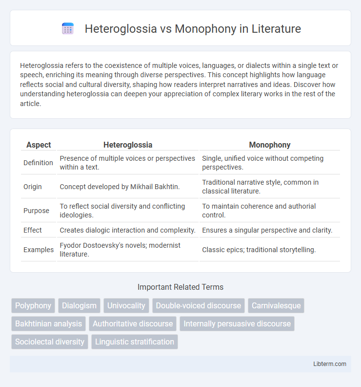 Monophony vs Heteroglossia in Literature - What is The Difference?