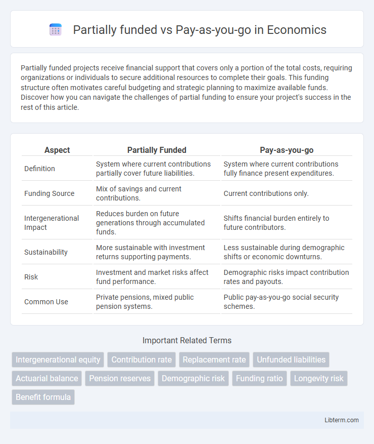 Pay-as-you-go vs Partially funded in Economics - What is The Difference?