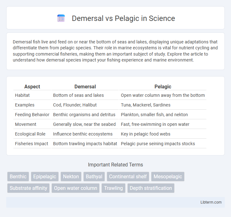 Pelagic vs Demersal in Science - What is The Difference?