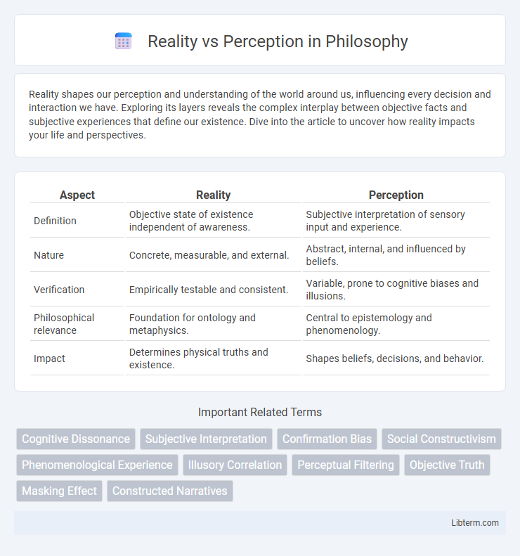 Perception vs Reality in Philosophy - What is The Difference?