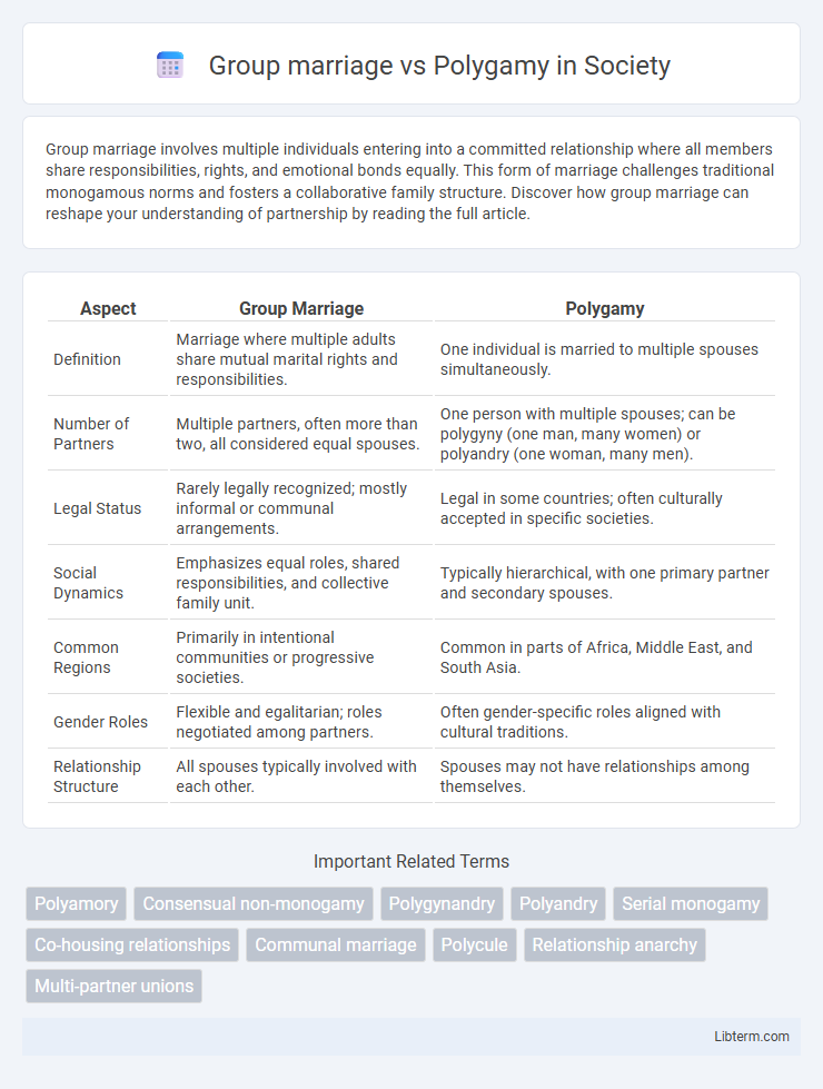 Polygamy vs Group marriage in Society - What is The Difference?