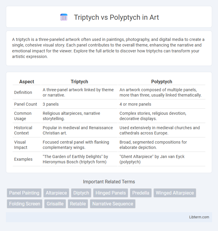 Polyptych vs Triptych in Art - What is The Difference?