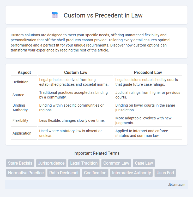 Precedent vs Custom in Law - What is The Difference?