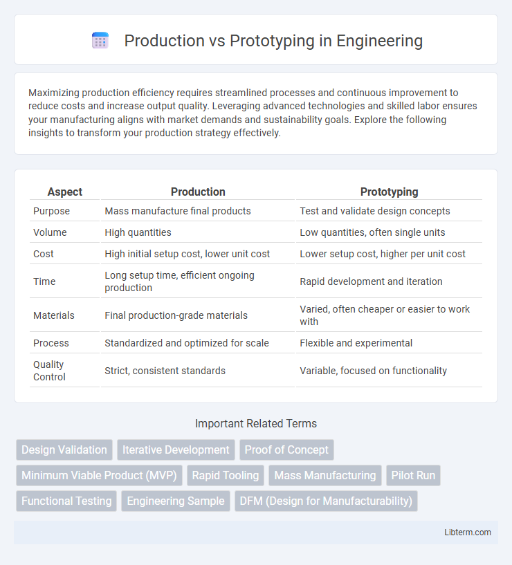 Prototyping vs Production in Engineering - What is The Difference?