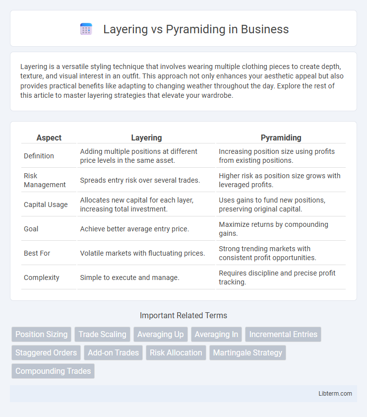 Pyramiding vs Layering in Business - What is The Difference?
