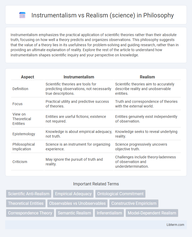 Realism (science) vs Instrumentalism in Philosophy - What is The Difference?
