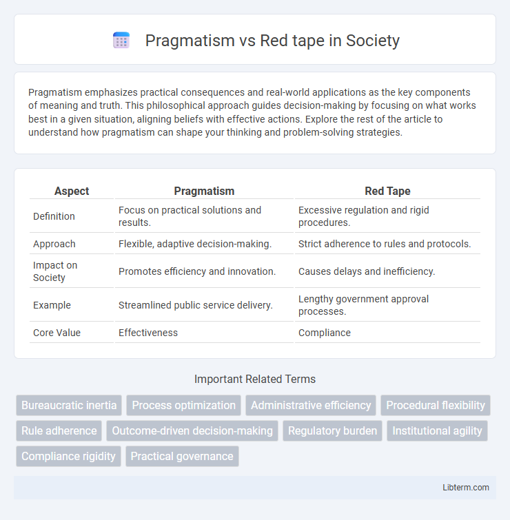 Red tape vs Pragmatism in Society - What is The Difference?