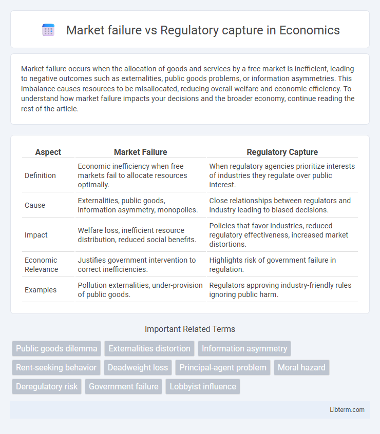 Regulatory capture vs Market failure in Economics - What is The Difference?