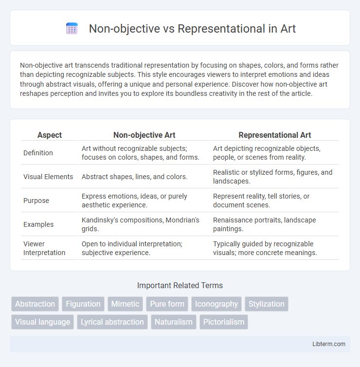 Representational vs Non-objective in Art - What is The Difference?